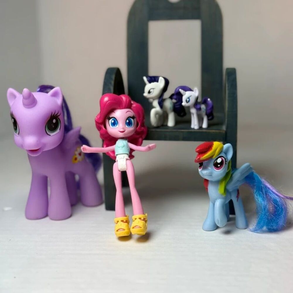 My little pony Equestria/Rarity/Dash lot of 5 Read